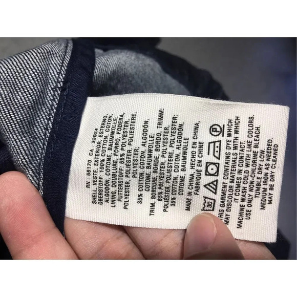 Womens Pilcro Anthropologie Denim Blazer Casual High Fashion Professional Career - Picture 3 of 6